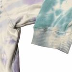 American Eagle π Outfitters Blue & Purple Tie-Dye Crewneck Pullover β Size Large Photo 4