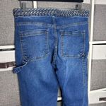 Love Trend Y2K Braided Waist Wide Leg Jeans Size 7 Blue Photo 9