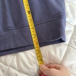 Nike Womens Size XS Sweater Blue Crop Top Sweatshirt Cropped 1/4 Zip Pullover Photo 4