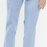 Nasty Gal What Goes On Distressed Mom Jeans Photo 3