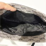 Michael Kors  Bag Silver Center Stripe Jet Set Messenger Crossbody Purse Photo 3