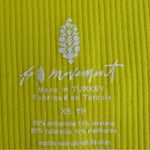 Free People Movement Free Throw Crop Ribbed Tank Top Yellow Size XS Photo 8