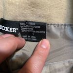 Joe Boxer Leather Mini Skirt Tan Cowgirl Boho Laced Western Festival Y2K Sz 7 Photo 9