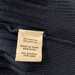 525 America 525 Size XS Blue Button Down Wide Rib Knit Duster Cardigan Dress Soft Stretch Photo 7