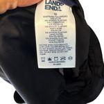 Lands' End Lands’ End black swim shorts size 12 minimalist modest neutral vacation summer Photo 4