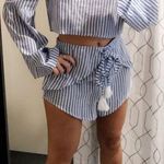 Boohoo Baby Blue Two Piece Set Photo 0