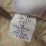 NWT Mother The Weekender in Marzipan Chalk It Up Stretch Flare Jeans 25 Photo 4