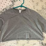 Forever 21 Gray Cropped Long Sleeve Photo 0