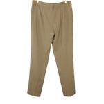 Trina Turk  Tailored Straight Leg Dress Pants Khaki Camel Style 46817 Size 6 Photo 3