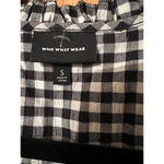 Who What Wear  size small black gingham sundress Photo 3