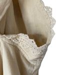 Free People NWTS Chrysanthemum Kiss Tan Embroidered Boho Dress size 8 Ecru Combo Photo 9