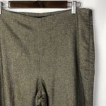 Talbots  Petite Brown Tweed Wool Straight Dress Pants 12 Photo 30