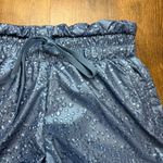 ZYIA Active Blue Steel Bubbles High Rise Bomber Shorts Sz Small Photo 8