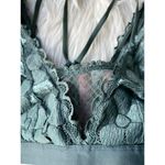 Aerie  Chic Floral Lace Bralette in Soft Green Photo 2
