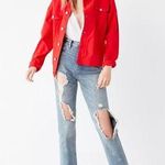 BDG  UO Straight Leg Narrow high waist destroyed ripped slouchy ankle jeans 28 Photo 0