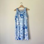 Gretchen Scott Isosceles Iconic Iris Mini Dress Size Medium Blue Photo 2