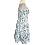 Scarlett Darkness Blue Floral Victorian Floral Milkmaid Dress NWT (Size M) White Size M Photo 4