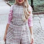 ZARA Bloggers favorite tweed diamond chain shoulder dress Photo 1