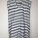 Madewell Women's Blue Striped Vacances T-Shirt Dress Size Small Photo 1