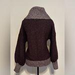 Nine West Burgundy Turtleneck Sweater Photo 2