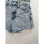 BDG  High Waisted Cut Off Light Wash Shorts Cotton Women Size 24 Photo 2