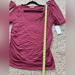 Heart & Hips  Womens mauve Top Double Layer Size 1X Photo 6