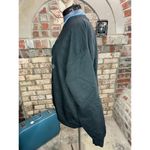 sweatshirt snowflake black white blue grannycore Size XL Photo 4