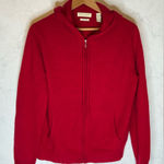 Valerie Stevens Valerie Steven’s red cashmere sweater cardigan Photo 0