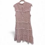 Julia Jordan blush lace sleeveless mockneck dress size 10 Photo 2