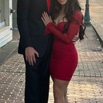 Oh Polly Red Bodycon Mini Dress Photo 5