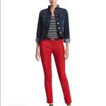 White House | Black Market Ruffled Denim Jacket | Size 00 Photo 1