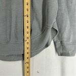 Hippie Rose  Long Sleeve Pullover Crewneck Sweatshirt Large Gray Photo 4