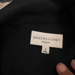 Waverly Grey Black Full Length Belted Jumpsuit Small Black Photo 14