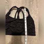 Lululemon  Energy Bra Women’s Size 4 Black Purple Activewear Athletic Atheleisure Photo 3
