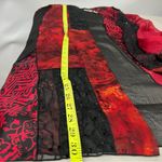 Chico's Chico’s size 1 Silk blend Open Front Kimono sequined sheer Top Photo 3