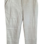 Antonio Melani Viscose Linen Crop Straight Trouser Pants Photo 0