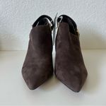 Vince Camuto Vince Camino Kreitha Leather Suede Stiletto Heels Booties in Roor Beer Brown Photo 3