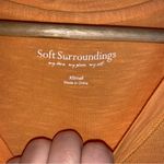 Soft Surroundings  Tunic Top Xs Perfect A Line Orange High‎ Low Fit Flare CPA8 Photo 2