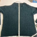 Sanctuary  Popcorn Knit Pullover Sweater Teal Green Women's Size Medium Photo 6
