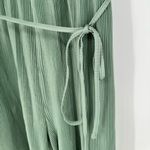 Oddy Sage Green Plisse Sleeveless Jumpsuit size 2X Belted NWT Photo 6