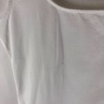 J.Crew  Womens Cap-Sleeve Stretch Cotton-Blend Squareneck Tank Top White M Photo 3