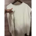 Free People  Top Size Medium cream lounge sleeveless oversized Photo 2