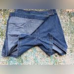 Vintage Y2K Tapemeasure denim jean skort, size 12 Blue Photo 8