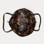 Lauren Ralph Lauren Large Reversible Tote Bag in Dark Olive/Belting Print, NWT Green Photo 2