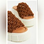 Anthropologie  Maeve Crochet Platform Sandals Photo 1