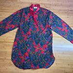Victoria's Secret Vintage Victoria Secret Gold Label Floral Night Shirt,Nightgown,Lounge-Top|Sz:M Photo 15