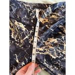 Constantly Varied Gear Leggings Women's sz S Gold Marble Squats Approved EUC Blue Photo 2