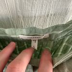 Maurice's Maurice’s Green Plaid Sleeveless Dress Photo 1