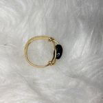 Handmade Black beaded ring Photo 0