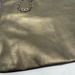 via spiga Vintage Copper Leather Braided Handle Handbag Photo 3